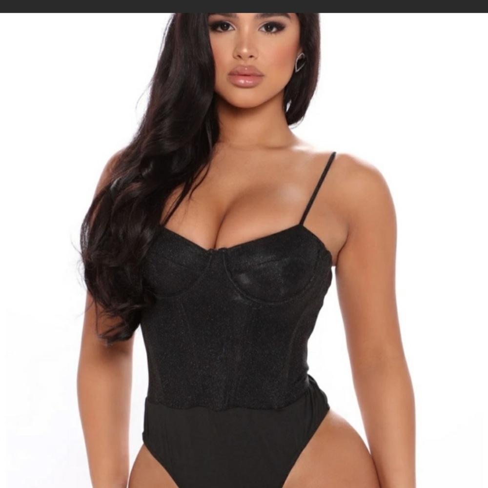 Fashion Nova Everything that Glitters Bodysuit LNWT
